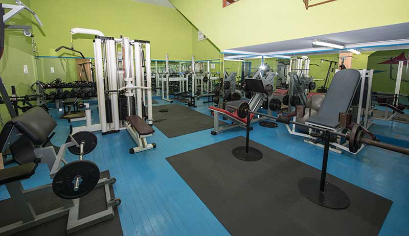 sala gimnasio marin