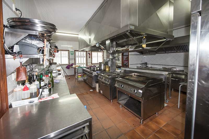 cocina restaurante marin