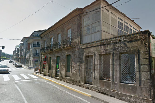 casa con local comercial en moraña